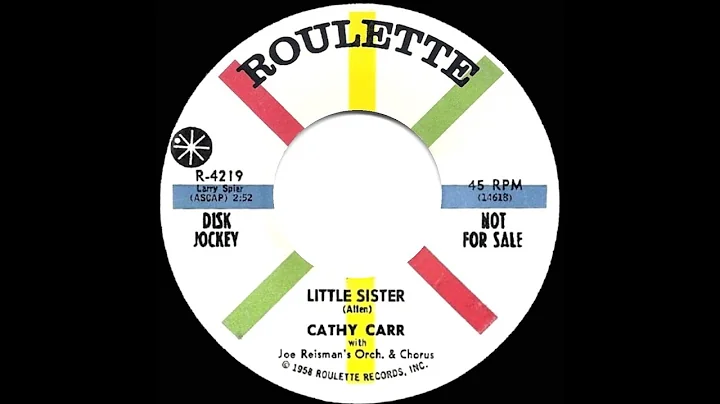 1960 Cathy Carr - Little Sister