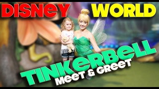 TINKERBELL - MEET & GREET - WALT DISNEY WORLD - MAGIC KINGDOM