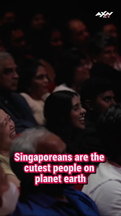Singaporeans are cute! What’s your take? 😂 #standupcomedy