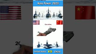 Us and China navy power 2025 #news #usmilitarycombat #combat #military #shortsfeed #navy #history