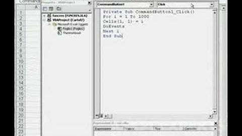Macro Excel Visual Basic?