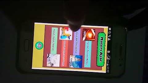 Aplikasi pembelajaran IPA berbasis android menggunakan adobe flash cs6.