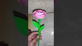 #paperrose #viralvideo #simpleflowermaking #raataanlambiyansong