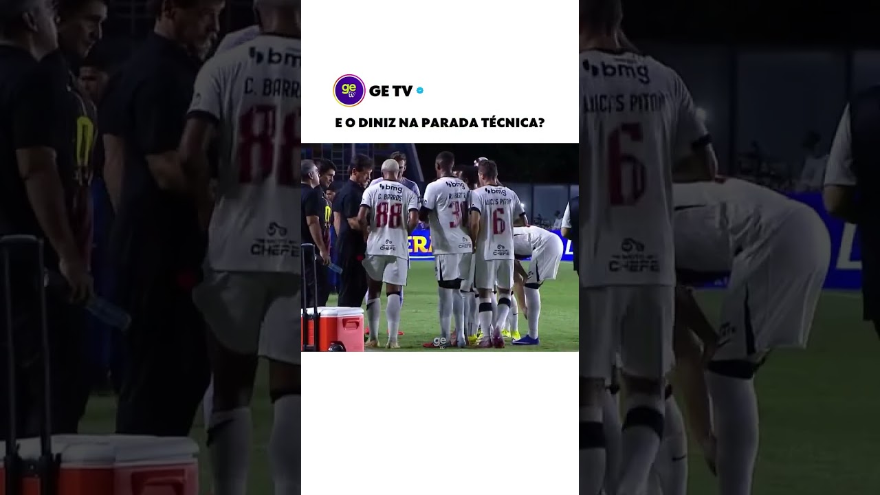 FERNANDO DINIZ FAZ AQUELE FAMOSO GESTO DE "DORMIR" | #shorts | ge tv