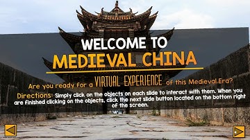 Medieval China Interactive PowerPoint