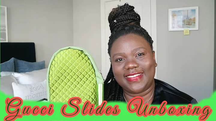 Gucci Quilted Green Slides Unboxing | Summer Shoes | Simply Natashea