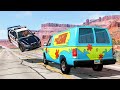 Crazy Police Chases #111 - BeamNG Drive Crashes