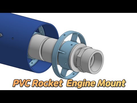 모델 로켓 엔진 마운팅 방법 | How to rocket motor mounting