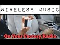 Add Bluetooth Music Streaming Your Factory Radio