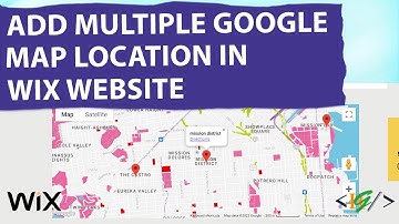 How to Add Multiple Location / Address in Google Map in Wix Site