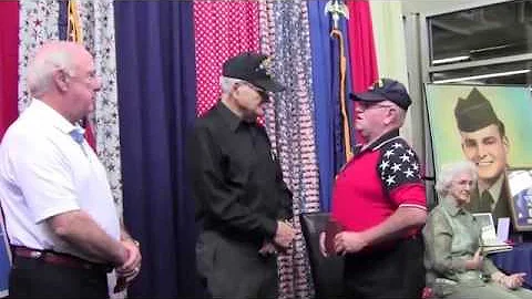 Two veterans get Quilt of Valor