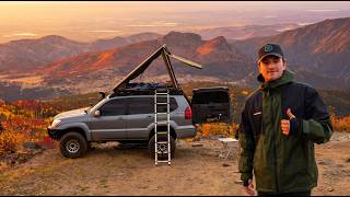 Chasing Sunrises & Fall Color's Solo Camping in Colorado