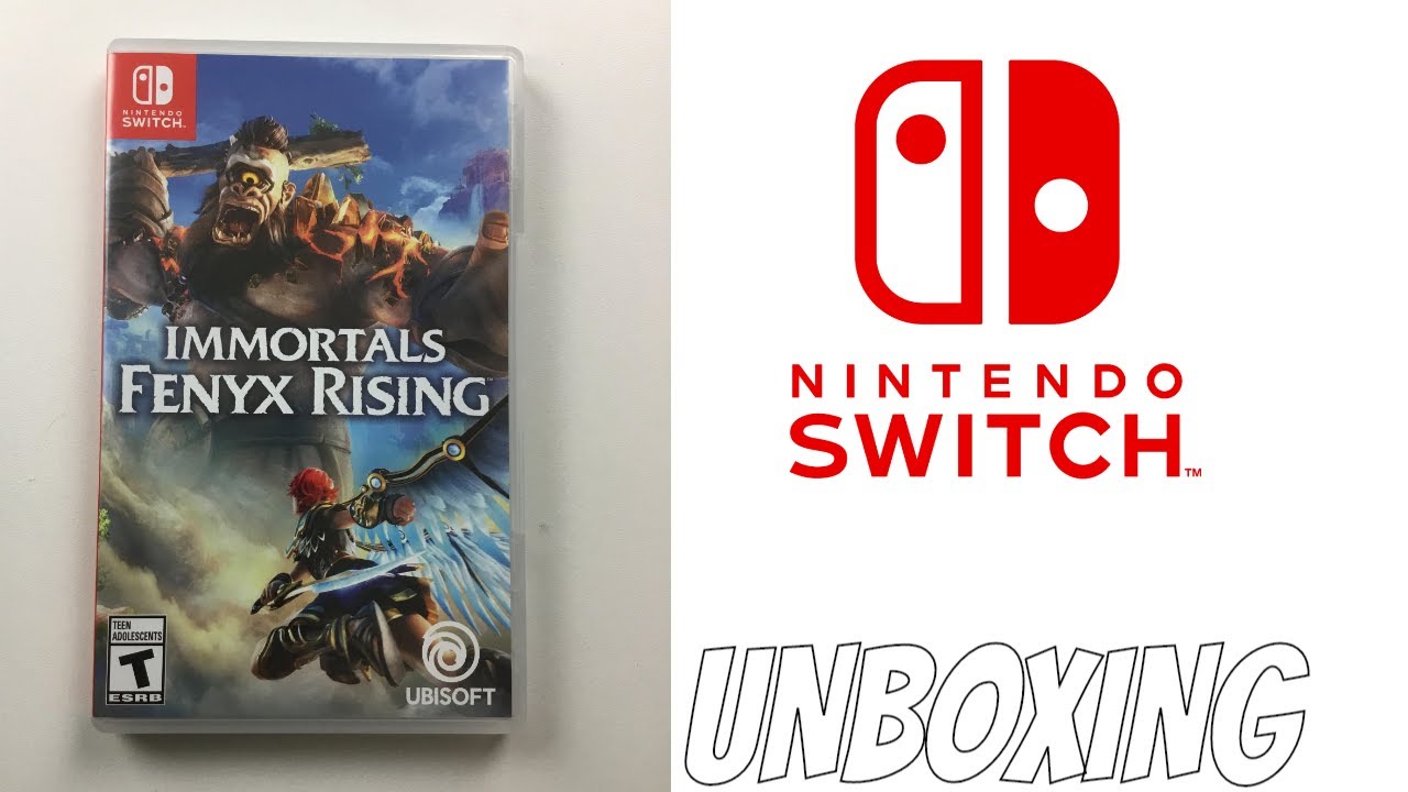 IMMORTALS FENYX RISING NINTENDO SWITCH VERSION GAME UNBOXING - YouTube