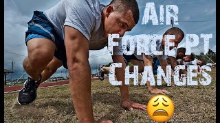 Changes to the Air Force PT Test