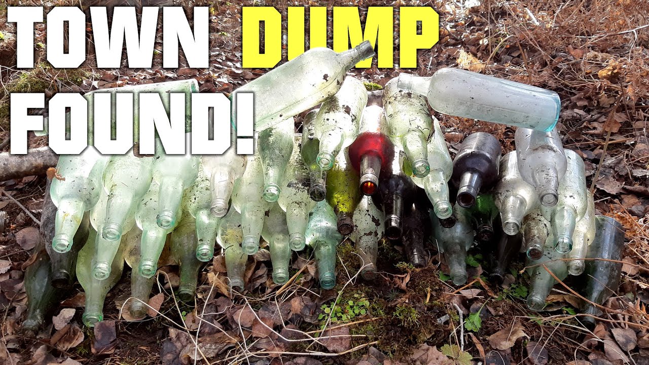 EARLY 1900's TOWN DUMP FOUND!!! Antique Bottles Everywhere!! But What's Hidden Under The Ground!?