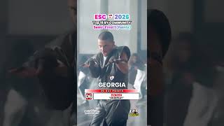 Top 15 BY COMMUNITY - Semi-Final 1 (Points) | ESC 2026 (So Far) 🎶😍 #esc2026