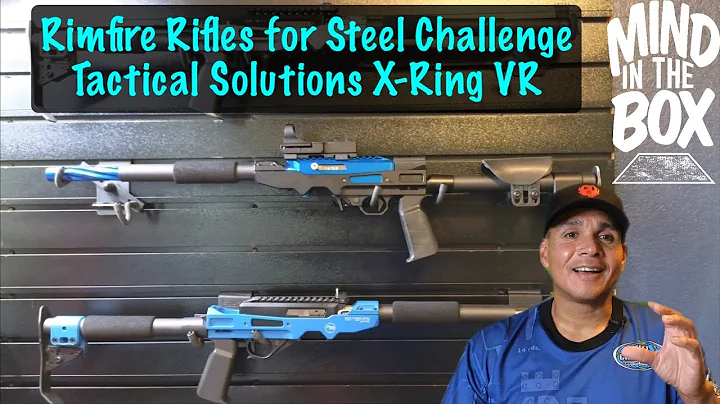 Tactical Solutions X-Ring VR - Rimfire Rifles for Steel Challenge Optics & Irons. (TacSol)