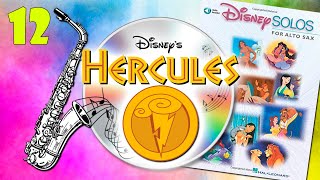 12# DISNEY SOLOS ALTO SAX | Zero to Hero (Hercules)