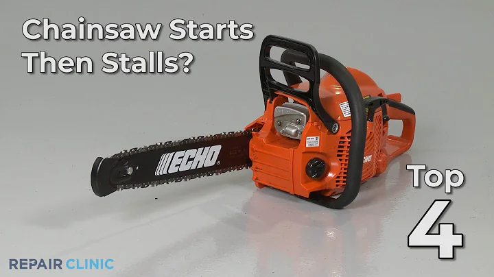 Top Reasons Chainsaw Starts, Then Stalls — Chainsaw Troubleshooting