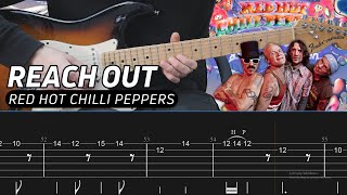 Red Hot Chili Peppers - Reach Out (Guitar lesson with TAB)