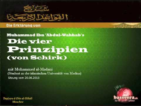 Muhammed al-Madani - Die vier Prinzipien von Schirk (1. & 2. Prinzip)