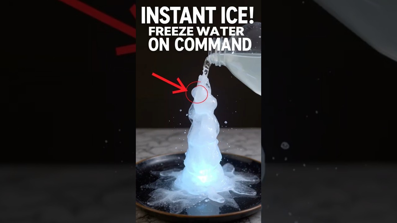 How To Make Instant Ice! (Science Explained)
