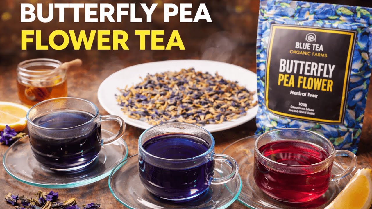 Blue Tea / Aparajita Tea Recipe & Benefits | Magical Color Changing Tea 💙