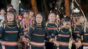 Cồng chiêng chào khách của làng Chuết Ngol xã Chư Á