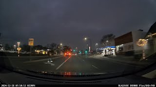Stockton, CA - Idiot Jaywalking in the Dark