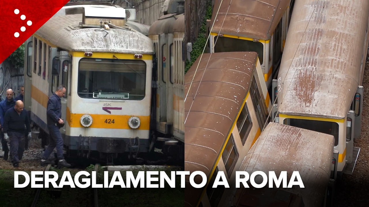 Roma, deraglia trenino della Termini-Centocelle e si scontra con un altro convoglio