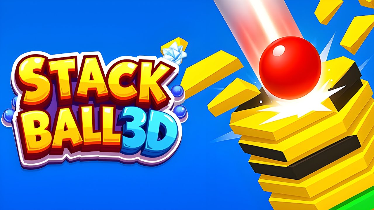 Stack Ball Gameplay live | epic ball smashing game | stack ball 3d ...