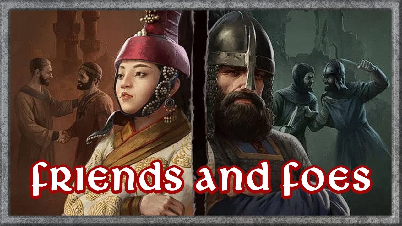 Crusader Kings 3: Friends and Foes DLC - Timelapse [Patch 1.7] - 1066 Start