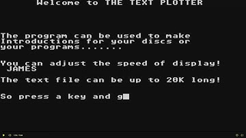 ATARI ST TEXT PLOTTER By James Gaunt FROM DISK growcode shapeshifters STE