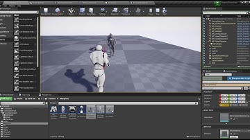 Test of Unreal Engine Raycast and Ragdoll Physics