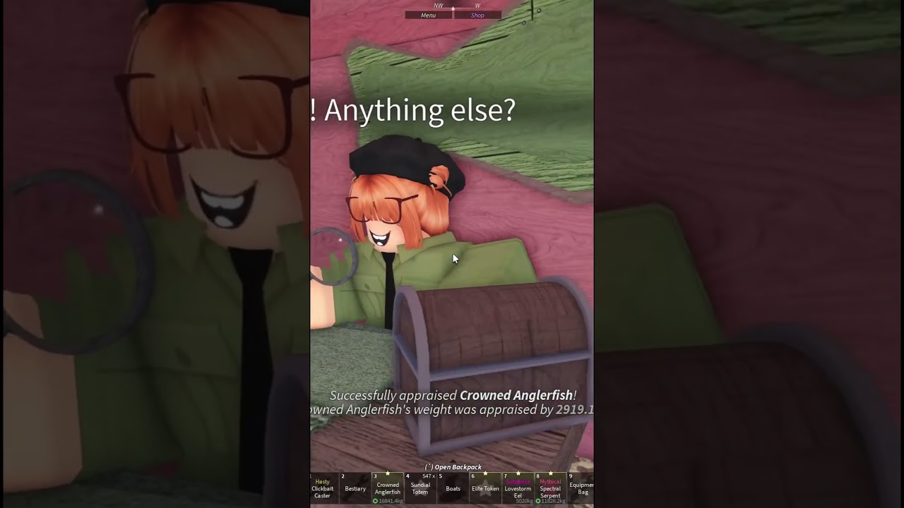 I just want sparkling shiny crowned angler fish😡 