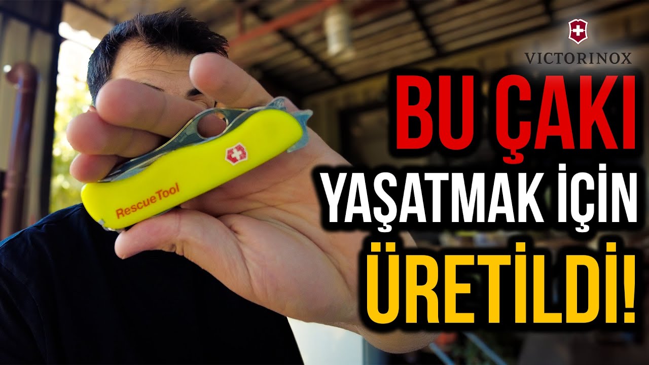 Bu Çakı Yaşatmak İçin Üretildi VICTORINOX RescueTool