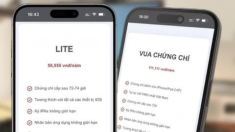 Cách Mua Chứng Chỉ iPhone/iPad Trực Tiếp Để Ký IPAs Cũng Như Nhân Bản Ứng Dụng Không Giới Hạn.