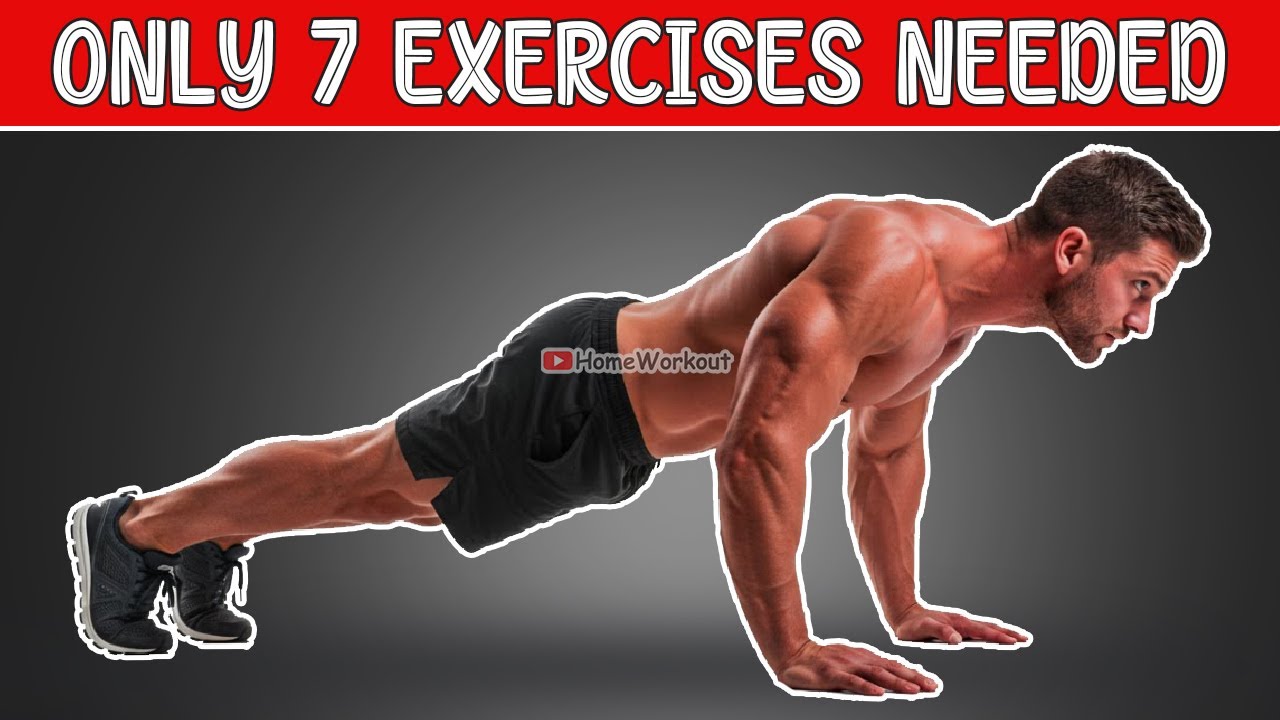 These 7 Exercises Build Muscle Like INSANE (No Equipment) - YouTube