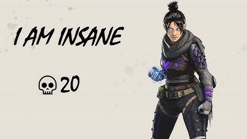 I AM INSANE - Apex Legends Montage (20 kills, 3k damage)