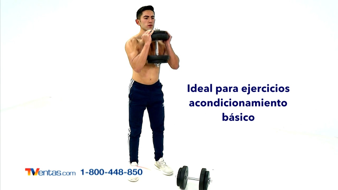 Set Kit de Pesas Mancuernas Discos Barra Gimnasio Gym 50kg Maletín - keleer