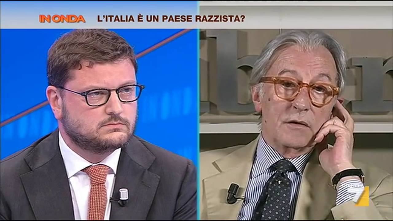 Lo scontro tra Vittorio Feltri e Gennaro Migliore sul caso Fermo