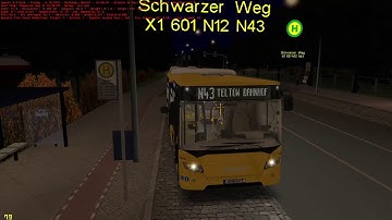 OMSI 2 Joyride #408 - Berlin X10 - Route N43 - OMSI 2 The Bus Simulator