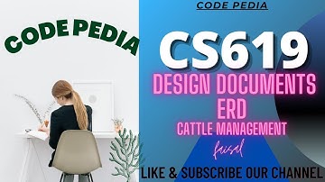 How to make ERD | Entity Relationship Diagram | CS619 | Cattle Market Management System.