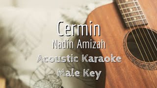 Cermin - Nadin Amizah - Acoustic Karaoke (Male Key)