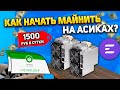 Как Начать Майнить на Асиках в 2024 году? Доходность удивляет! Окупаемость 3 месяца с EMCD!