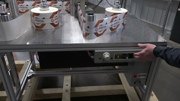 E19993 - Web Techniques WT-35VS Label Rewind Station