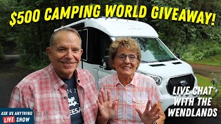 "Ask Us Anything" RV Life Chat & $500 Gift Certificate Giveaway! screenshot 5