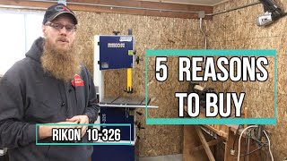 5 Reasons why I bought the Rikon 10-326