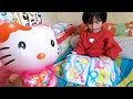 Balon Karakter Hello Kitty Lucu Kasih Hadiah Dokter Dokteran