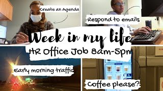 WORK WEEK IN MY LIFE | HR OFFICE JOB 8-5! | NATASHIA PICKETT